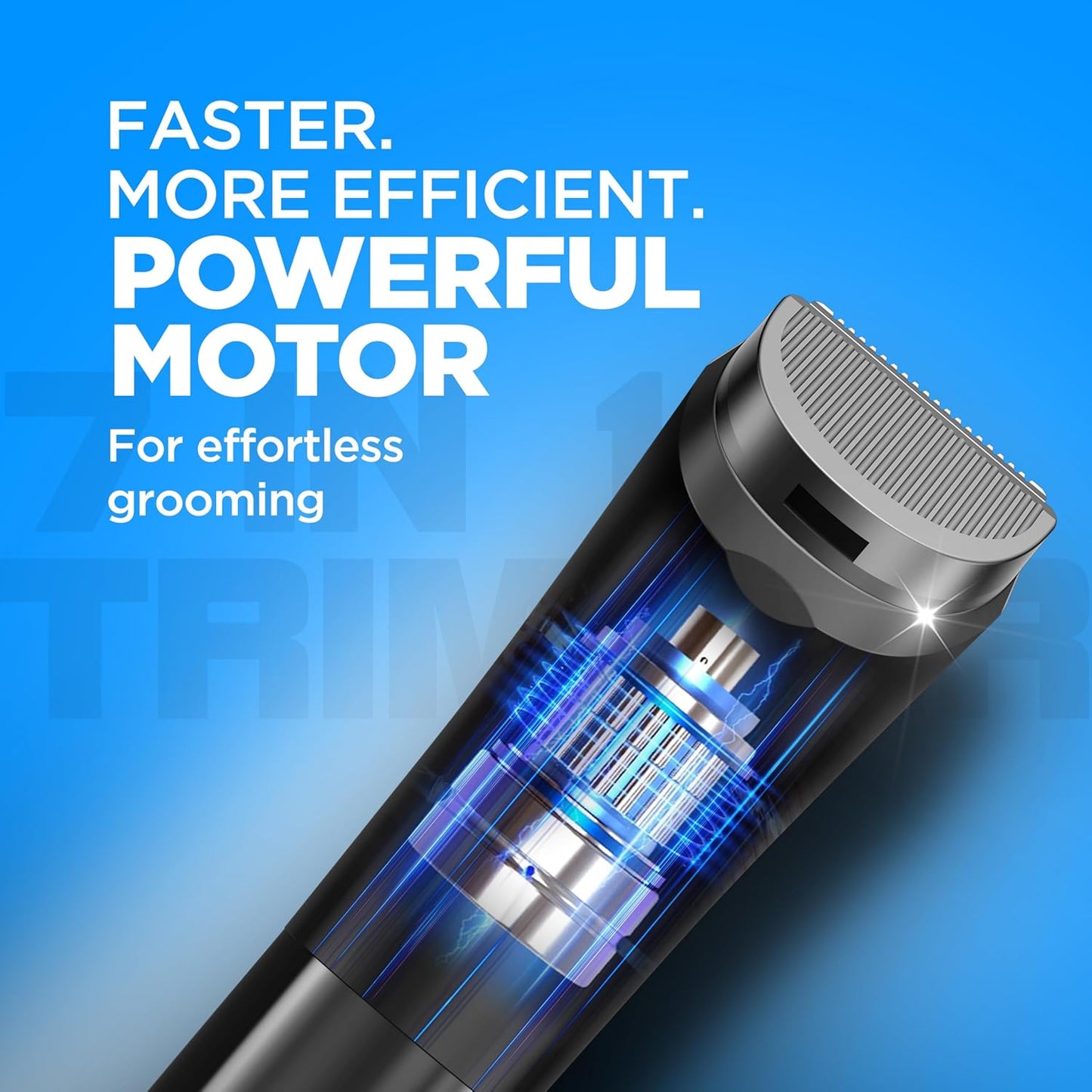 Havells Beard & Hair Trimmer |2-in-1 Special Blade| Comes with 4 Beard & 2 Hair Combs|Type C Turbo Charge|No Nicks & Cuts|2 Year Guarantee|BT4001