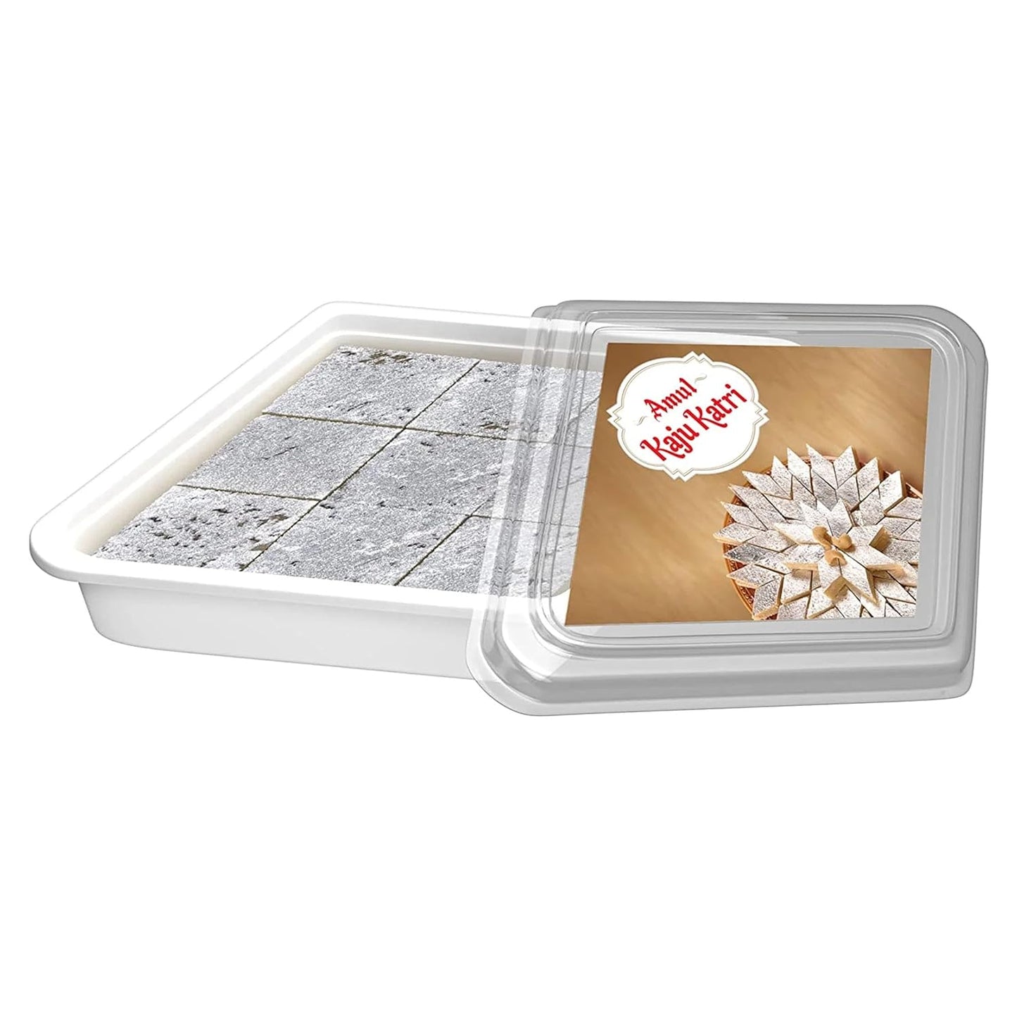VMMPL TIED RIBBONS Rakhi Combo Gift for Brother โ Set of 2 Premium Handmade Rakhis with 200g Kaju Katli, Mini Greeting Card & Roli Chawal | Vegetarian Festive Rakhi Gift Pack | Use By: 02 Oct 2025