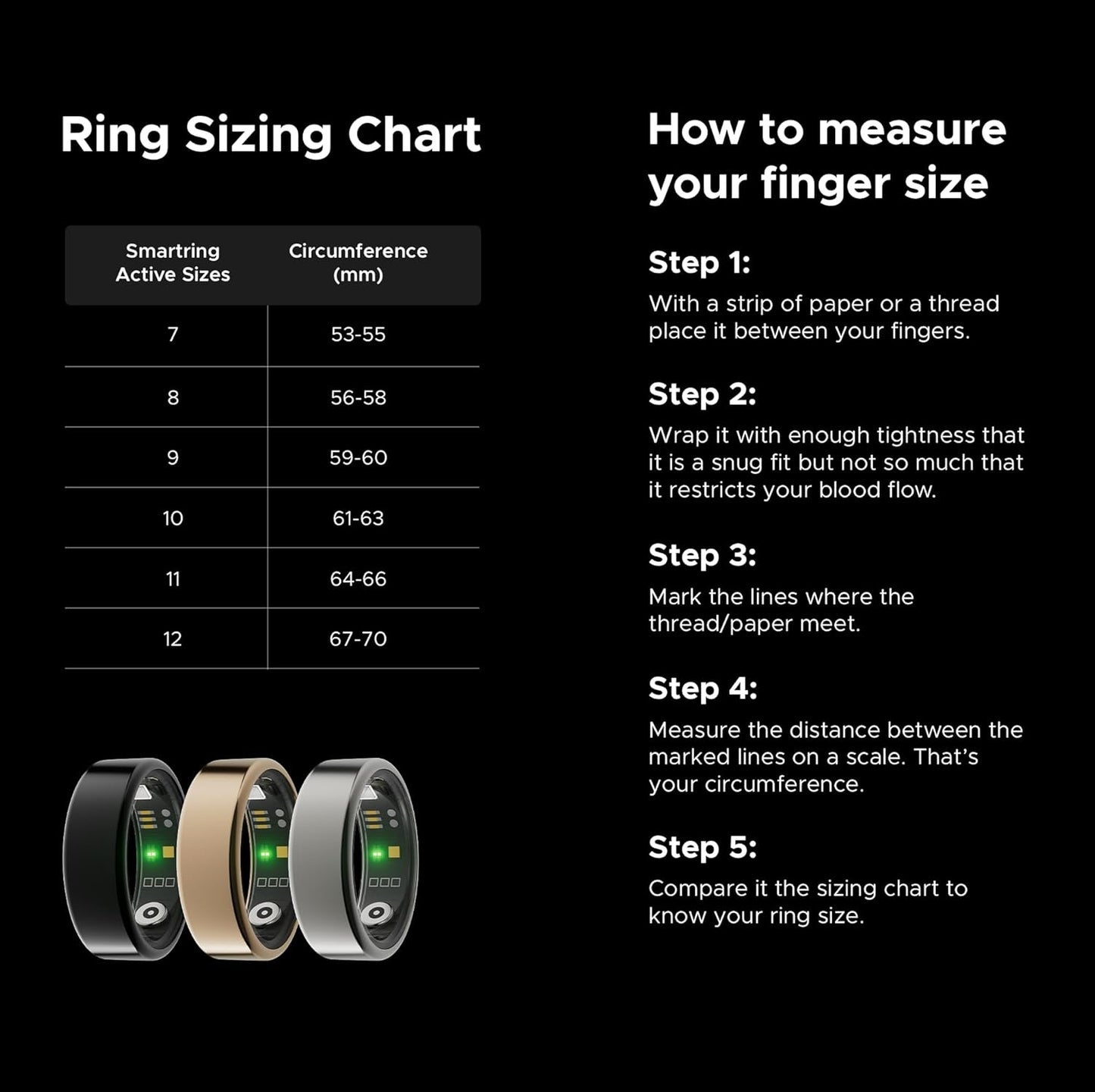 boAt SmartRing Active Plus – Radiant Silver | Auto Health Monitoring | 30 Days Battery | Magnetic Charging Case | Premium Stainless Steel Build