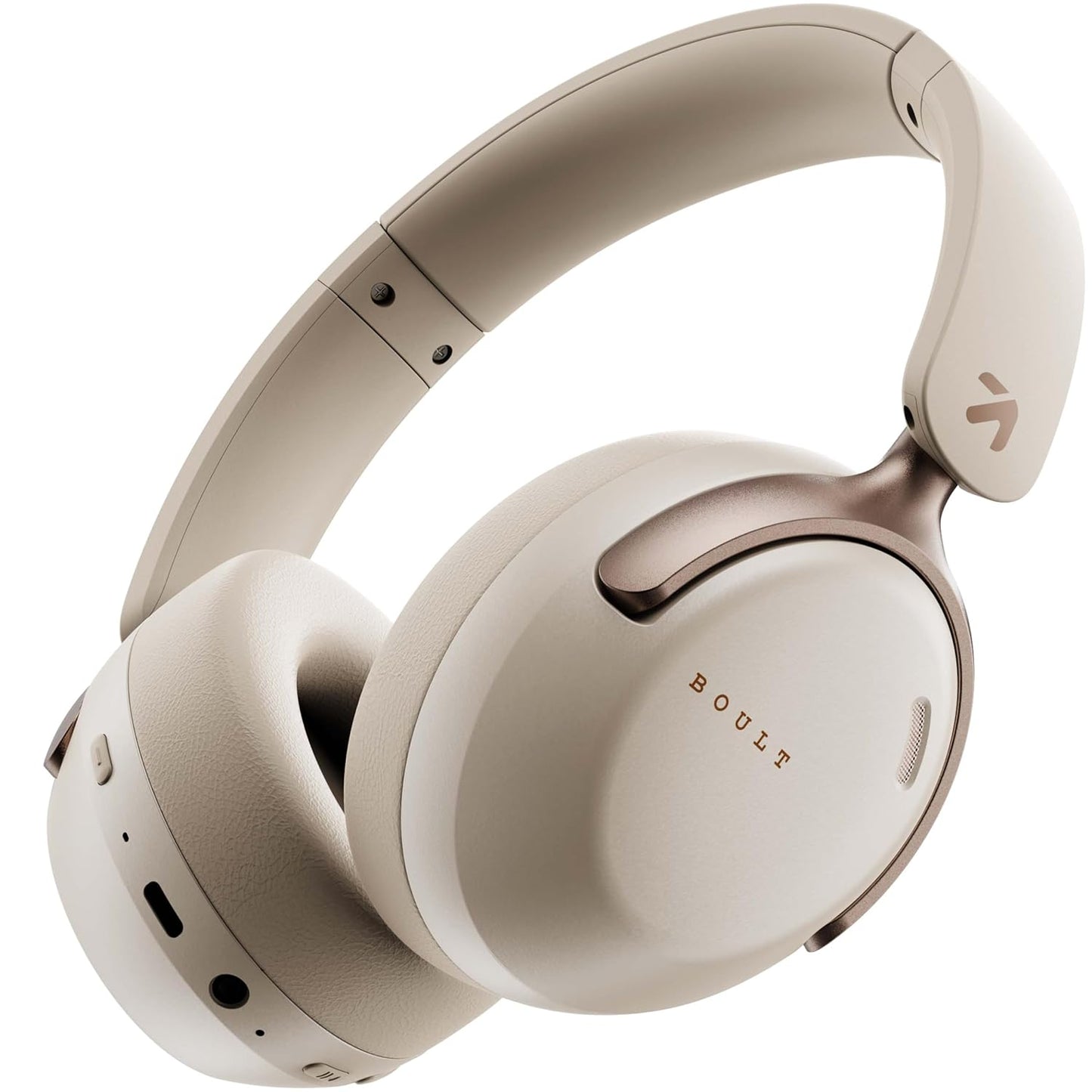 Boult Soniq Over-Ear Bluetooth Headphones – 70H Playtime, ENC Mic, Dual Pairing, and Powerful Bass