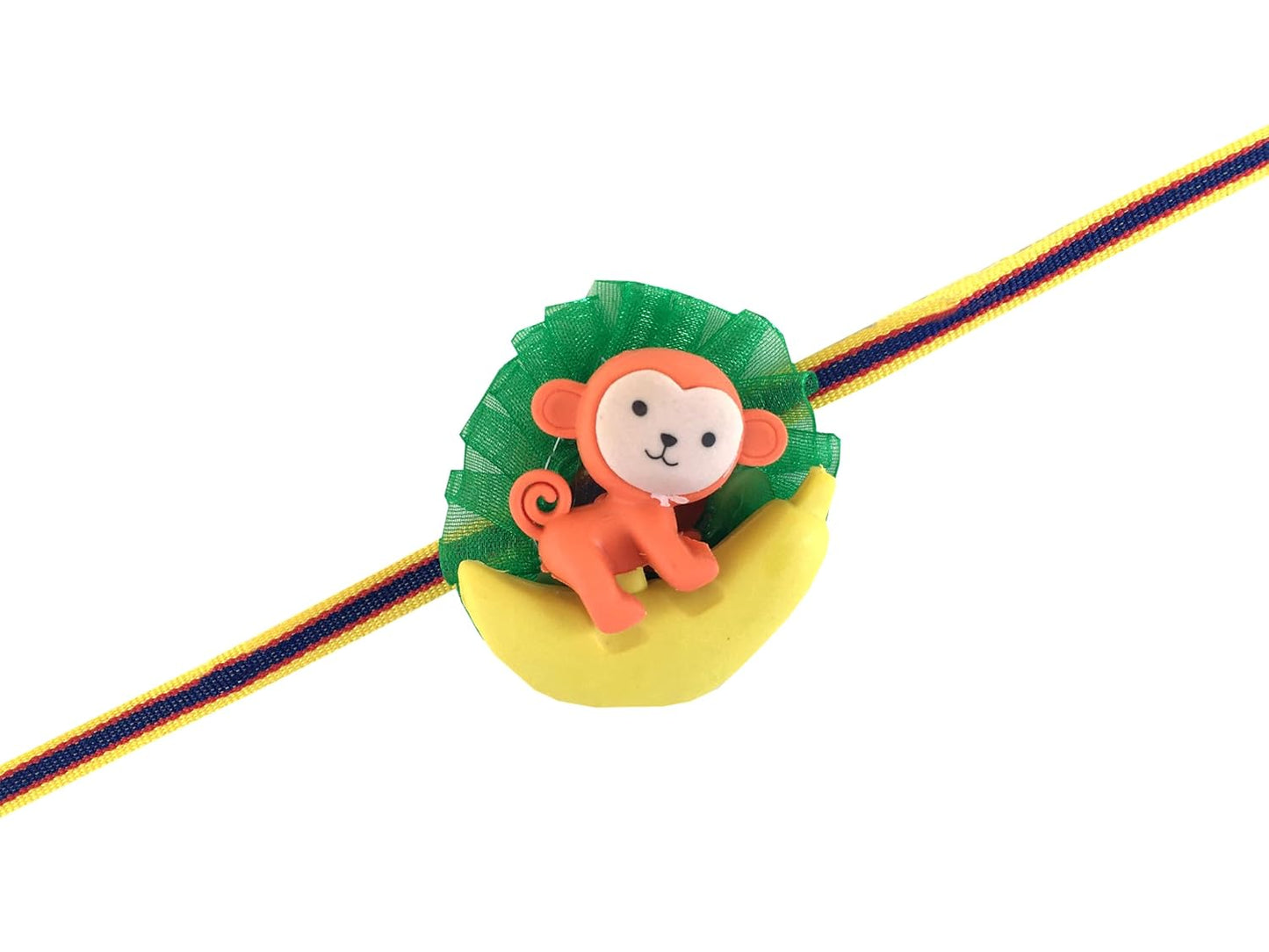 VMMPL Rakhi Gift Combo for Brother, Bhabhi & Kids – Set of 4 Rakhis with Celebrations Chocolate – Design 2 (400g)