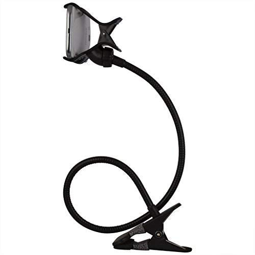 SWAPKART Flexible Mobile Tabletop Stand | Heavy Duty Metal Foldable Lazy Bracket Clip Mount | Multi-Angle Holder for All Smartphones & Tablets – Multicolor
