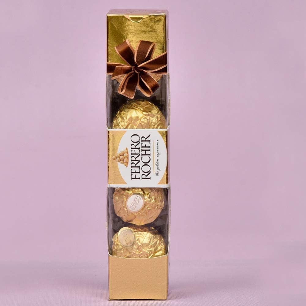 VMMPL Rakhi Gift for Brother | Premium Rakhi & Chocolate Combo Set – Set of 2 Rakhis with Hershey’s Kisses, Ferrero Rocher & Roli Chawal
