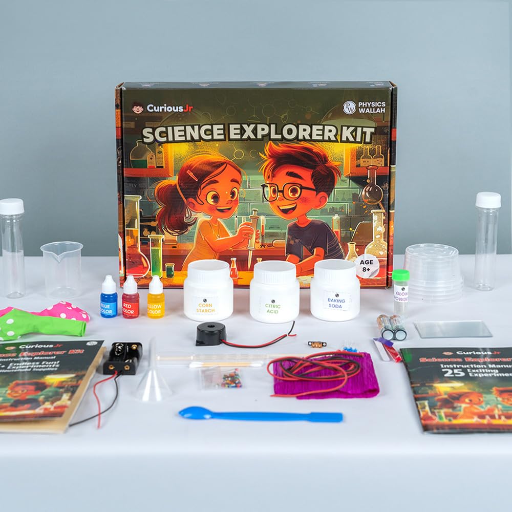 VMMPL Science Explorer Kit | 150+ Science Experiments for Kids Ages 8 to 15 | Fun & Educational STEM Toy for Boys & Girls