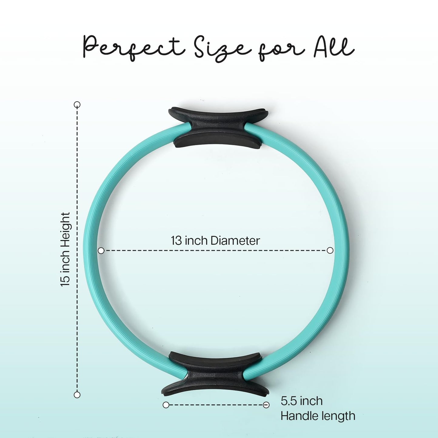 Wiselife Pilates Ring Circle | Inner Thigh Exercise & Yoga Fitness Ring for Home Workouts