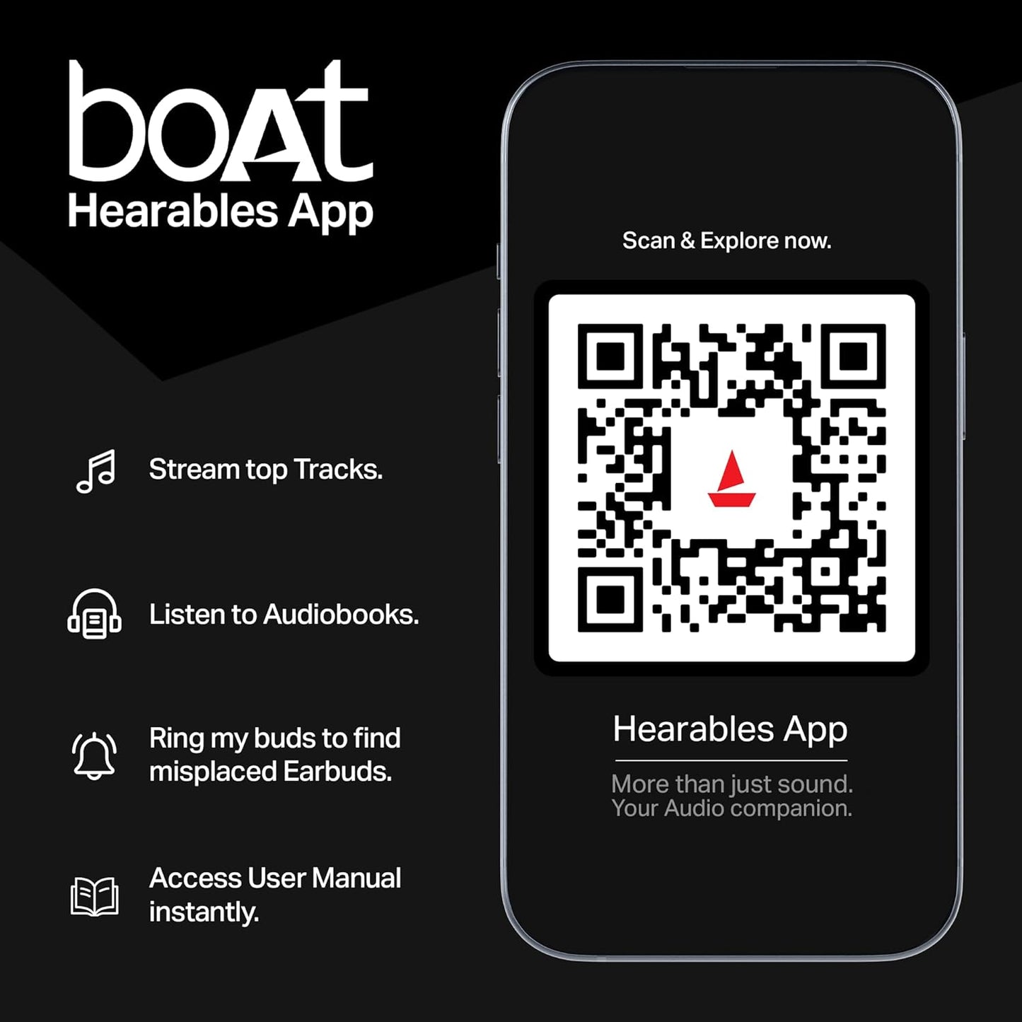 boAt Airdopes Plus 311 (2025 Launch) β TWS Bluetooth Earbuds with ENx Dual Mics, 50H Battery, ASAP Charge & IPX4 | Charcoal Black