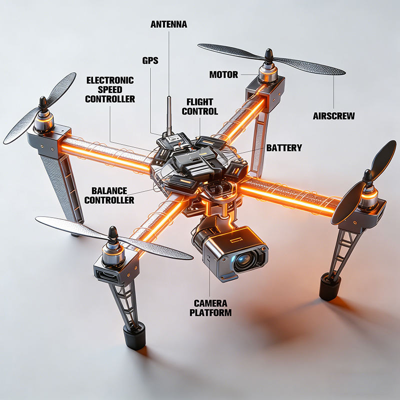 Drone for Delivery Big Payload High Quality Long Distance Shipping UAV