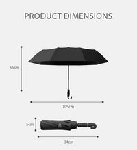 VMMPL Owme UV Umbrella for Women, Mini Folding Portable 3-Fold Umbrellas | Manually Open & Close for Rain and Sun Protection, Anti-Slip Handle | Windproof Umbrlla | Chata for Rain for Men