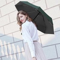TEKCOOL UV Big Size Umbrella for Sun Protection Rain Windproof Strong Large 2 fold for Men Women Kids Boys Girls Perfect Umbrella with Cover Small case Stylish Windproof & Compact UV Large Size'