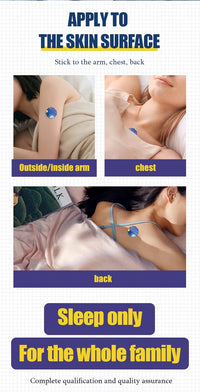 SJI -Transdermal Sleep Aid Patch – Improve Sleep Quality & Fall Asleep Faster (2024 New Design)
