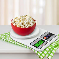 ATOM ALISTON K1 Series Digital Kitchen Weighing Scale 10 kg, Electronic Weight Machine with LCD Display for Baking, Cooking, Food & Diet, SF-400/A121. 6Months Warranty (Colour May Vary)