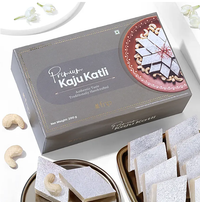 Cultural Charm Ethnic Rakhi Set of 2 with Premium Kesar Kaju Katli (200g) | Includes Roli Chawal | Festive Gift Hamper for Raksha Bandhan