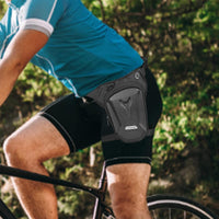 VMMPL Optifit® Thigh Bag for Bikers | Waterproof Waist & Leg Bag with Large Capacity | EVA Tactical Multi-Function Outdoor Sports Pouch for Riding, Hiking, Climbing (Black)
