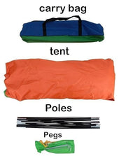 CUATRO 3 Season Dome Tent for Camping & Hiking – 4 Person | Waterproof, Windproof & UV Resistant | Instant Pop-Up, Lightweight with Carry Bag (Multicolor)