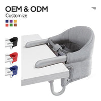 Unique Babies Latest 4 in 1 Foldable Plastic Feeding Baby Eat Portable Dining Table Clip Hook on Hight Chair 2025