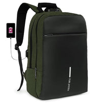 VMMPL FUR JADEN Anti Theft Laptop Backpack with Number Lock, 15.6 Inch Laptop Compartment, USB Charging Port, Organizer Pocket, 25L Capacity, Unisex Bag for Men, Women, Boys &amp; Girls