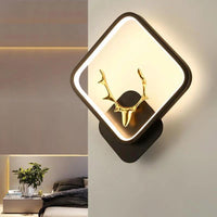 Groeien ABS Plastic LED 3 Color Wall Light | Hiranhead-Square Design | Warm, Natural & Cool White | Indoor/Outdoor Decorative Light for Bedroom, Living Room, Kitchen & More