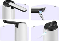 Foldable Water Dispenser Pump for 20 Litre Bottle 1200 mAH Battery Rechargeable hot and Cold Home Office Outdoor Portable