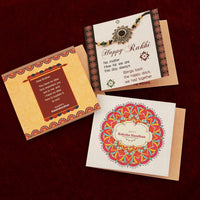 VMMPL Rakhi Gift for Brother | Premium Rakhi &amp; Chocolate Combo Set – Set of 2 Rakhis with Hershey’s Kisses, Ferrero Rocher &amp; Roli Chawal