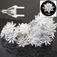 VMMPL 25 LED Lotus String Lights – Warm White | Home Decoration Diwali Lights