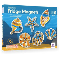 VMMPL Art N Craft Kit for Kids – Seashells Fridge Magnets | Creative DIY Toys | Nature-Themed Kids Activity for 8+ Years