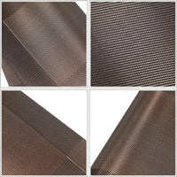 VMMP Washable PVC Heat Resistant Placemats for Dining Table – Non-Slip, Easy to Clean, Stylish Brown Table Mats (Set of 4, 45x30 cm) – Ideal for Kitchen, Home & Restaurant Use
