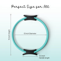 Wiselife Pilates Ring Circle | Inner Thigh Exercise & Yoga Fitness Ring for Home Workouts