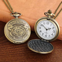 VMMPL Harry Potter Metal Pocket Watch Keychain – Vintage Style Analog Clock, Multicolour, Unisex (Pack of 1)